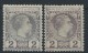 MONACO N° 2   2 NUANCES  NEUF *  COTE  +160€ - Unused Stamps