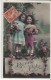 Bonne Fête/ Duo De Jeunes Enfants Avec Fleurs / 1910        CVE33 - New Year