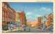 225297-Indiana, South Bend, Michigan Street, Business Section, Linen Postcard, Curteich 9A-H1954 - South Bend