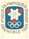 (PAR 798) France - Grenoble Winter Olympic Games - Jeux Olympiques