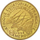 Monnaie, Cameroun, 25 Francs, 1958, Paris, SUP, Aluminum-Bronze, KM:E9 - Cameroon