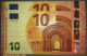 2x 10 EURO S004 SC+SE Nine Equal Numbers ITALY  ITALIA Draghi Perfect UNC - 10 Euro