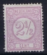 Netherlands: 1876 NVPH Nr  33 F  MH/*  Perfo 12,50 Light Lila - Nuevos