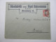 1908, NÜRNBERG     , Firmenbrief   , 2 Scans - Covers & Documents