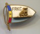 Rowing, Kayak, Canoe - ROMANIA Federation, Enamel Pin, Badge - Aviron