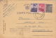 7808- KING MICHAEL, PC STATIONERY, ENTIER POSTAUX, CENSORED BUCHAREST NR 577/A1, 1945, ROMANIA - 2. Weltkrieg (Briefe)