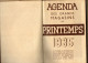 AGENDA Des Grands Magasins Du Printemps 1935 - Agenda Vírgenes