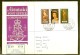 090008 Sc 166a,b,c-25 QUEEN ELIZABETH, 25TH ANNIVERSARY OF CORONATION ON FDC-REGISTRATION#0739 JERSEY CITY BACK STAMP - Aitutaki