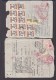 CHINE. CHINA. COLIS POSTAL. POSTAUX.  CP. BULLETIN. TIMBRE. 7 SCANS. - Parcel Post Stamps