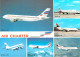 AVION-Flotte Utilisée Par AIR CHARTER (2)filiale D´AIR FRANCE Et AIR INTER Airbus A 300 Boeing B 747 727 737 Super 10 - 1946-....: Moderne