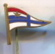 Rowing, Kayak, Canoe - Federatin Croatia, Vintage Pin, Badge, Enamel - Aviron