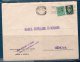 Italia / Italy  1945 - Lettera Per Genova  Con Marca Da Bollo Cent.10 CAT.200€ - Revenue Stamps