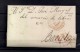 1850 CARTA COMPLETA CIRCULADA ENTRE TARRAGONA Y BARCELONA, BAEZAS Y PORTEO - ...-1850 Prephilately