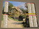 Calendrier 1996 - OBERTHUR - Cottage Anglais - Combloux - Photo PICTOR - Groot Formaat: 1991-00