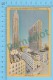 US New York NY ( Fifth Avenue And Rockefeller Center Building, Cover New York 1949   CPSM   Linen Postcard ) Recto/Verso - Manhattan