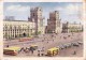 USSR Belarus Minsk Railway Station Square Ols Bus Tram Car 1954 - Weißrussland