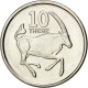 Monnaie, Botswana, 10 Thebe, 2013, SPL, Nickel Plated Steel, KM:New - Botswana