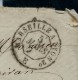 FRANCE - Petite Lettre En FM - AFF AMBULANT "MARSEILLE A LYONS 2e - 1871 TEXTES A LIRE - War 1870