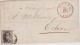 Belgique Lettre N°3 De GAND 10/8/1851 Vers EECLOO Timbre 4 Marges+voisin "ogenvrije"  TTB - 1849-1850 Medallones (3/5)