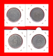 ALEMANIA R.F. MONEDAS DE 5.00 DM -AÑO 1951-CECAS D-F-G-J - 5 Mark