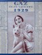 CALENDRIER 1929 GAZ ELECTRICITE - JEUNE FEMME AU CHIEN - Big : 1921-40