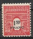 Delcampe - France 1945 Y&T Nos 702** à 711** (10 Timbres) Arc De Triomphe - 1944-45 Arco Di Trionfo