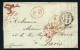 GRANDE BRETAGNE - LETTRE EN PD DE BIRMIMGHAM POUR PARIS 1845   A VOIR POUR ETUDE    LOT P2227 - ...-1840 Prephilately