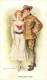 ILLUSTRATEUR ARCHIE GUNN   COUPLE    MILITAIRE   WW1 - Gunn