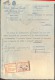 ITALIA - CROATIA - CERTIFICATO ISTITUTO FASCISTA - Comune Di POLA - Risposta Bolo - Complet. - 1942 - RARE - Revenue Stamps