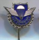 PARACHUTTING - Yugoslavia, Vintage Pin  Badge, Enamel - Parachutting