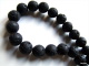 10 Perles En Lave Naturelle Noire Environ 10mm   De Superbes Perles Au Relief Différent Pour Des Créations De Caractère. - Pearls