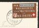 REGENSBERG ZH Dielsdorf Briefmarke ! Altstoffverwertung Resistere 1942 - Dielsdorf