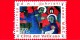 VATICANO  - 2001 - Usato - Natale - 1200 L. - 0,62 € • Natività, Opera Di E.G.Weinert - Gebruikt