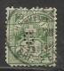 HELVETIA , SUISSE , 5 C , Perforé Perfin : " C " , 1905 - 1907 , N° Y&T 102 - Perfins