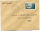 ST PIERRE ET MIQUELON LETTRE DEPART SAINT PIERRE ET MIQUELON 4-7-1955 POUR LA FRANCE - Covers & Documents