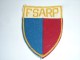 AVIRON BLASON FAIT MAIN - FSARP Fait Main Ancien 01- RARE - COQ FRANCE ECUSSON TISSU SPORT BATEAU - Rowing