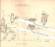 Original Patent - H. Schürer In Werdau , 1881 , Neuerung An Strickmaschinen , Stricken !!! - Werdau