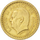 Monnaie, Monaco, Louis II, Franc, 1945, SUP+, Aluminum-Bronze, KM:120A - 1922-1949 Louis II