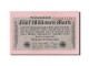 Billet, Allemagne, 5 Millionen Mark, 1923, 1923-08-20, SPL - 5 Mio. Mark