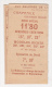 Calendrier 1906 Modes E. MONTEUX Aux Galeries De La Porte St Martin Paris Chapeau - Formato Piccolo : 1901-20