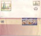 Lot De 5 Enveloppes Nations Unies United Nations Vereinte Nationen - Lots & Serien