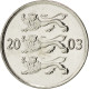 Monnaie, Estonia, 20 Senti, 2003, FDC, Nickel Plated Steel, KM:23a - Estonie