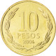 Monnaie, Chile, 10 Pesos, 2006, SPL, Aluminum-Bronze, KM:228.2 - Cile