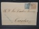 ESPAGNE - Lettre 1874 Avec Timbre - Impôts De Guerre - Détaillons Collection - A Voir - Lot N° 6171 - Lettres & Documents