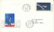 Space Theme Stamps, Space Needle Postmark Cancel, Project Mercury US Stamp, US 1st Manned Flight C1960s Vintage Postcard - Raumfahrt