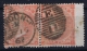 Great Britain  1862 4 P  , Yv Nr 25 Used  Pair - Gebruikt