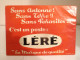 Rare - Publicité Sur Carton Pour Poste Radio Élecctrique  " Léré "   ( 2 Scans ) - Sonstige & Ohne Zuordnung