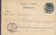 Germany Deutsches Reich Reichspost 5 F. Postkarte ERFURT 1898 Locally Sent !! (2 Scans) - Cartes Postales