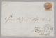 Dänemark 1857-02-12 Schleswig Brief Mit Mi#4 Nach Hoyer 3-Ring-O #66 - Storia Postale