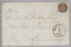Dänemark 1854-09-10 Randers Brief Mit Mi#1IIb 3-Ring-O #53 Nach Kopenhagen - Covers & Documents